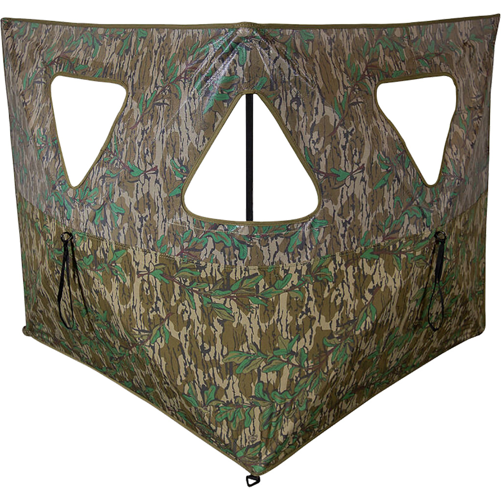 Primos Double Bull Stakeout Blind Mossy Oak Greenleaf w/ SurroundView