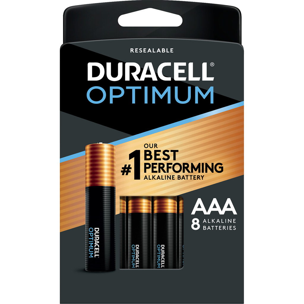 Duracell Optimum Batteries AAA 8 pk.