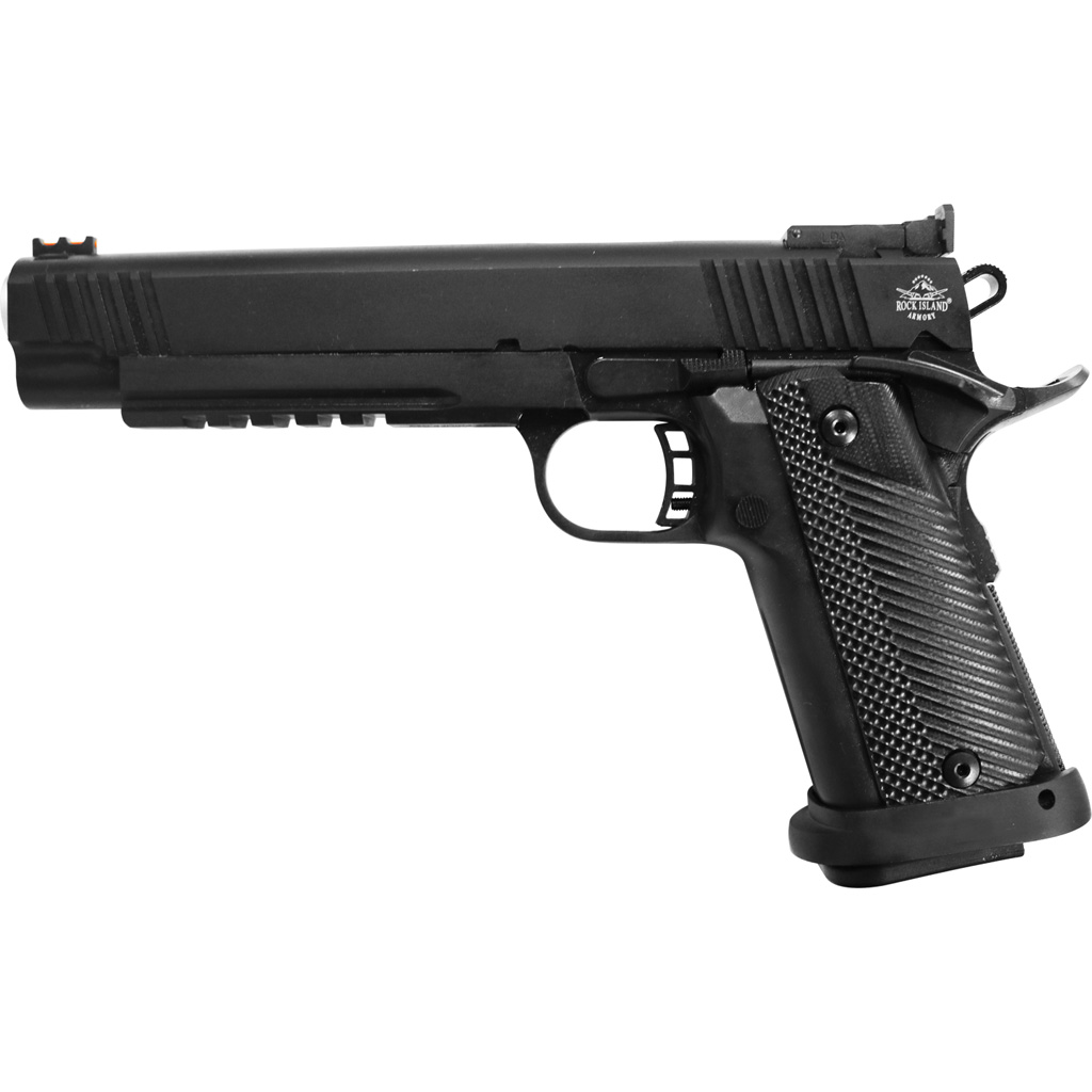 Rock Island Pro Ultra Match Big Rock 1911 Pistol 10mm 6 in. Black Parkerized 13 rd.