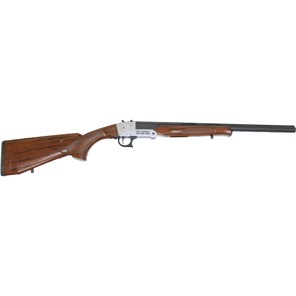 Rock Island Traditional Break Action Shotgun 20 ga. 3 in. Walnut Polymer Stock 20 in.