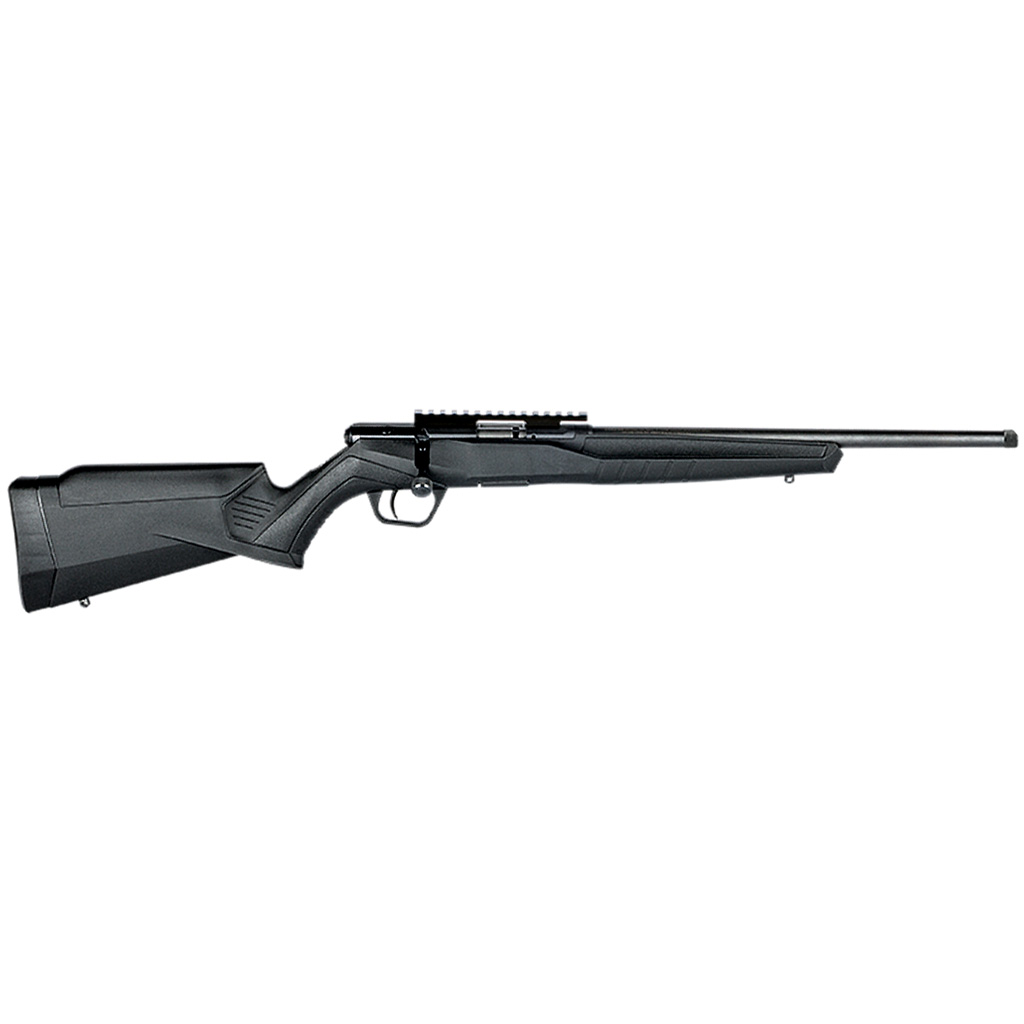 Savage B22 FV-SR Rifle 22 LR 16.25 in. Black Threaded RH