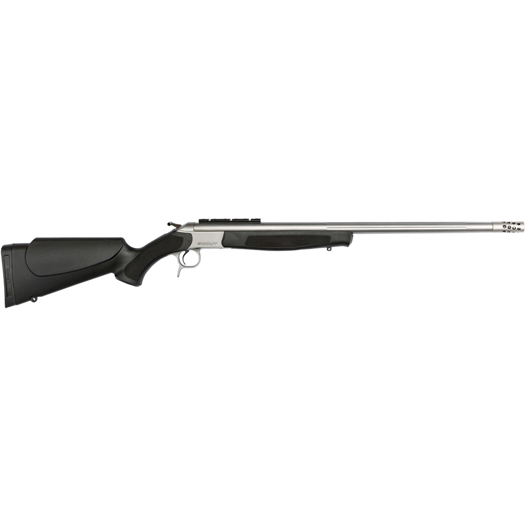 CVA Scout TD Rifle 45-70 25 in. SS/Black w/Base