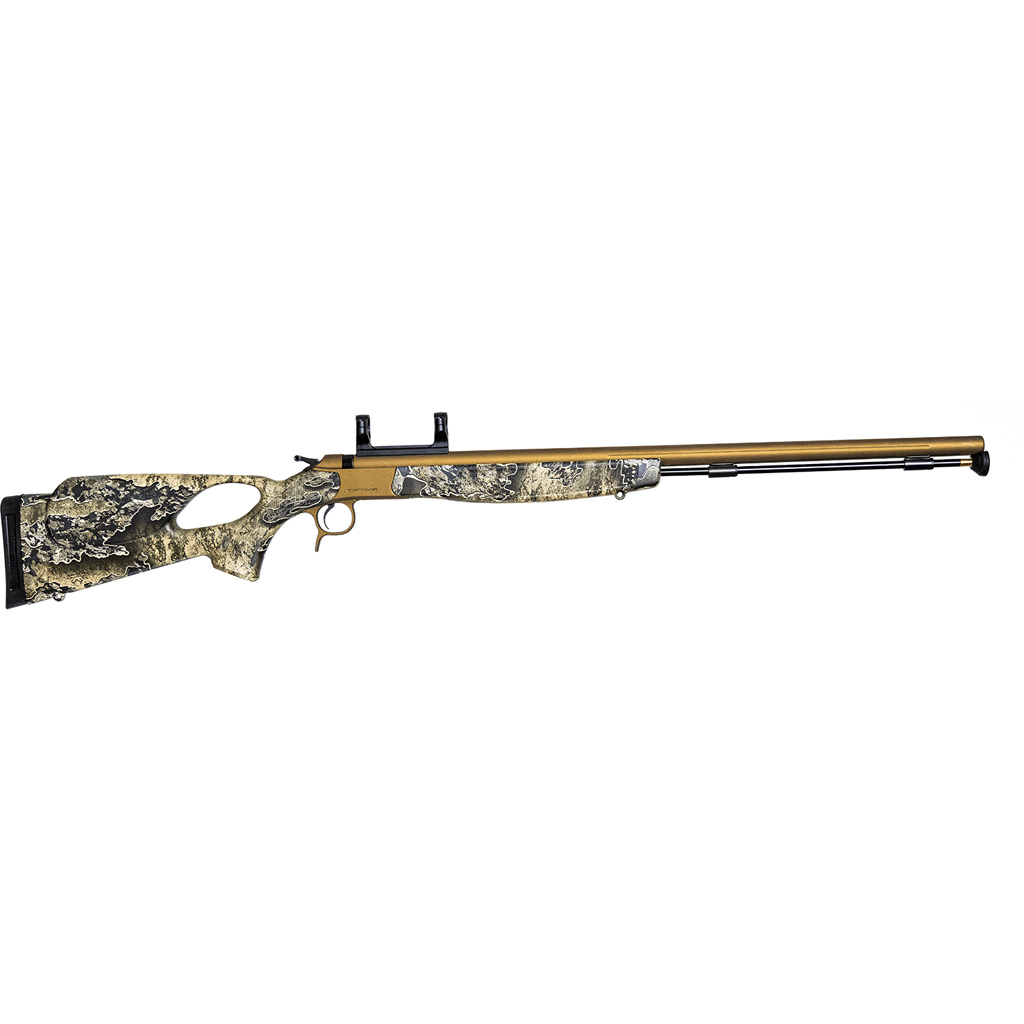 Cva Optima V2lr 209 Thumbhole Muzzleloader 50 Cal 28 In Burnt Bronze Realtree Excape Kinsey