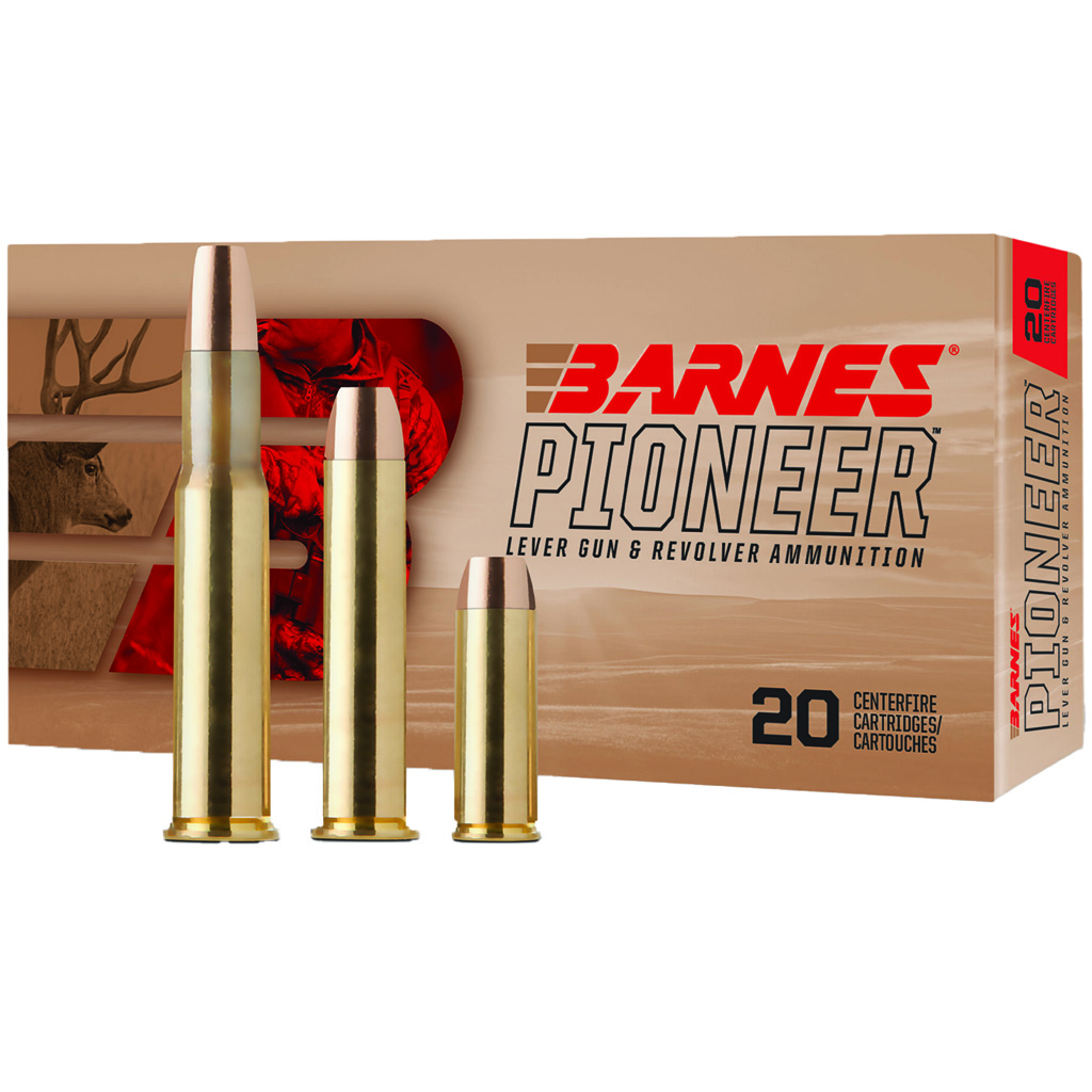 Barnes Pioneer Revolver Ammo 45 Colt 200 gr. TSX 20 rd.