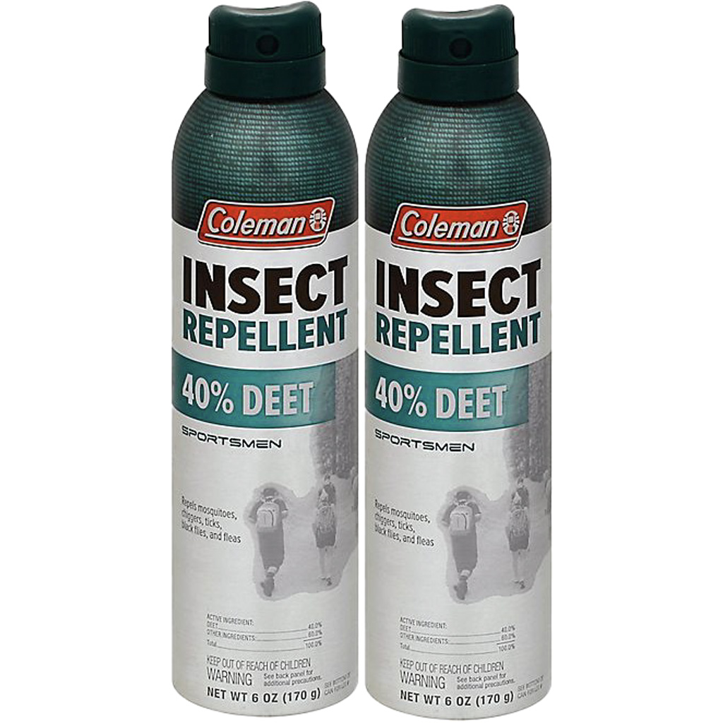 Coleman Sportsmen Insect Repellent 6oz - 40% Deet - Twin pack