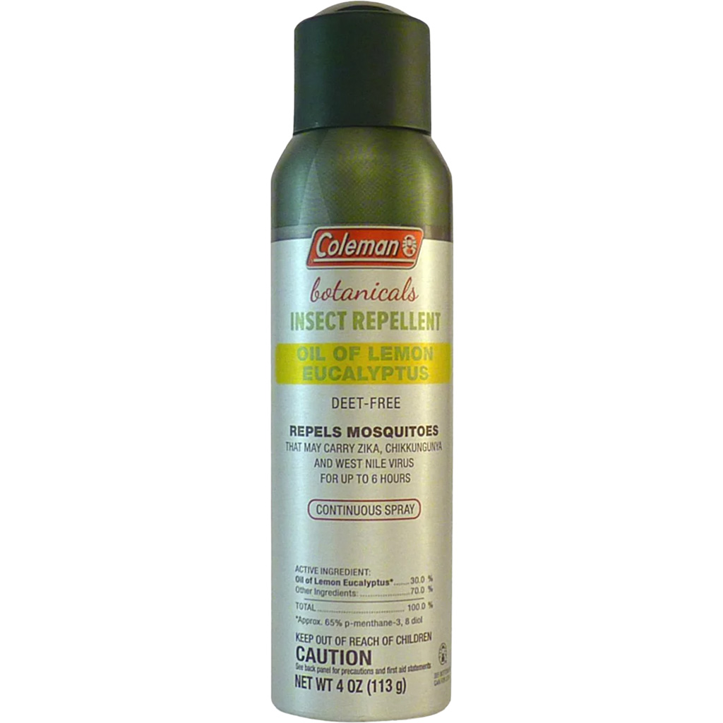 Coleman Botanicals Insect Repellent Lemon Eucalyptus 4oz - Continuous Spray