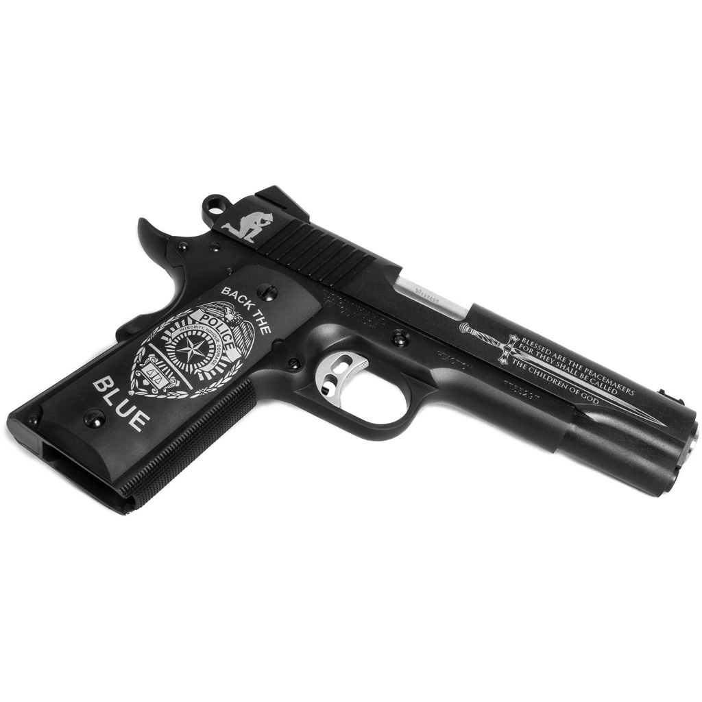 Fusion 1911 Reaction Police Edition Pistol 45 ACP 5 in. Black 8 rd.