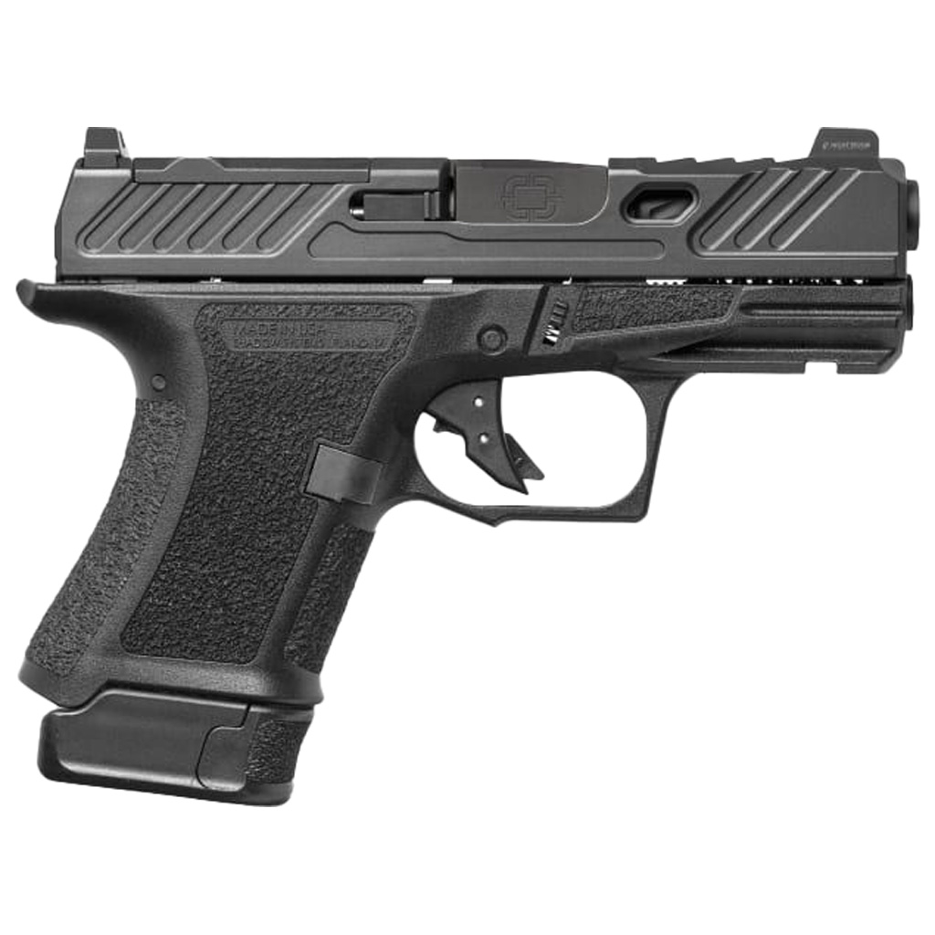 Shadow Systems CR920 Elite Slide Optic Pistol 9mm 3.41 in. Black Frame Black Barrel 13 rd.