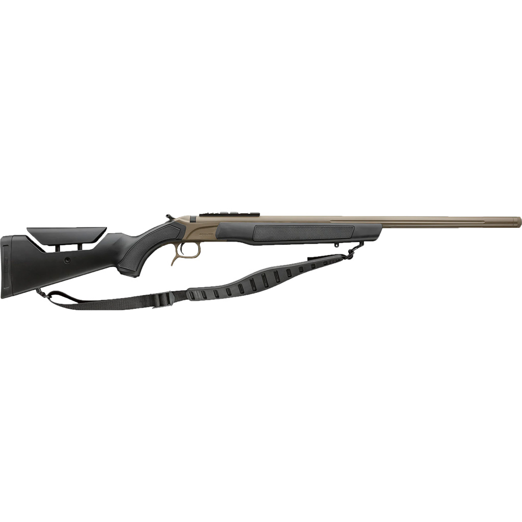 CVA Accura LR-X Muzzleloader 50 Cal 30 in. FDE /Nitride Pic Rail