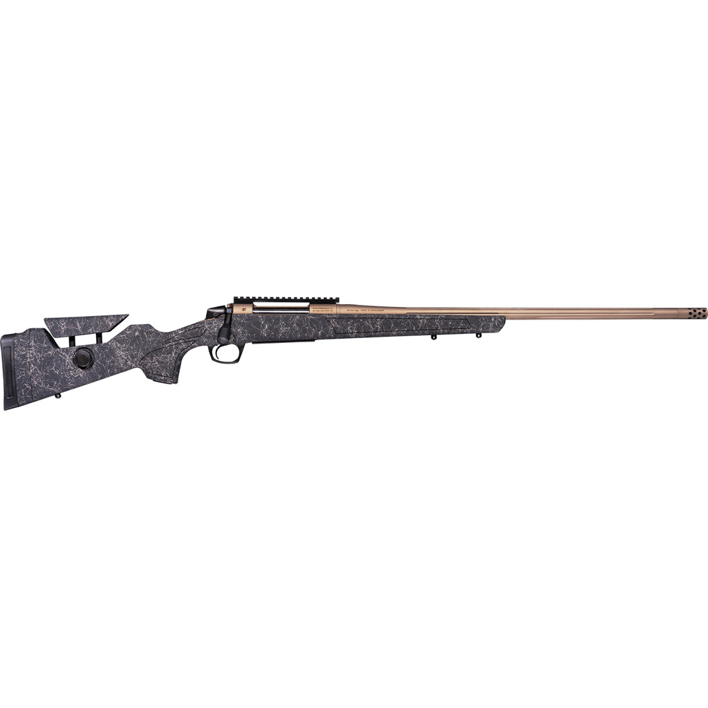 CVA Cascade Long Range Hunter Rifle 6.5 Creedmoor 22 in. Smoked Bronze Webbing Web RH