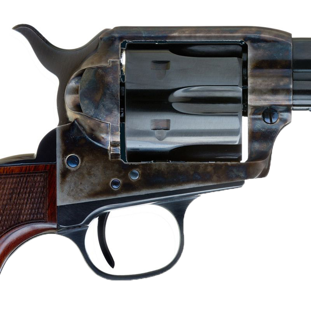 Cimarron Arizona Ranger Revolver 45 Long Colt 4.75 in. Checkered Walnut CCH 6 Shot