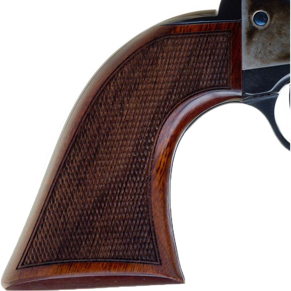 Cimarron Arizona Ranger Revolver 45 Long Colt 4.75 in. Checkered Walnut CCH 6 Shot