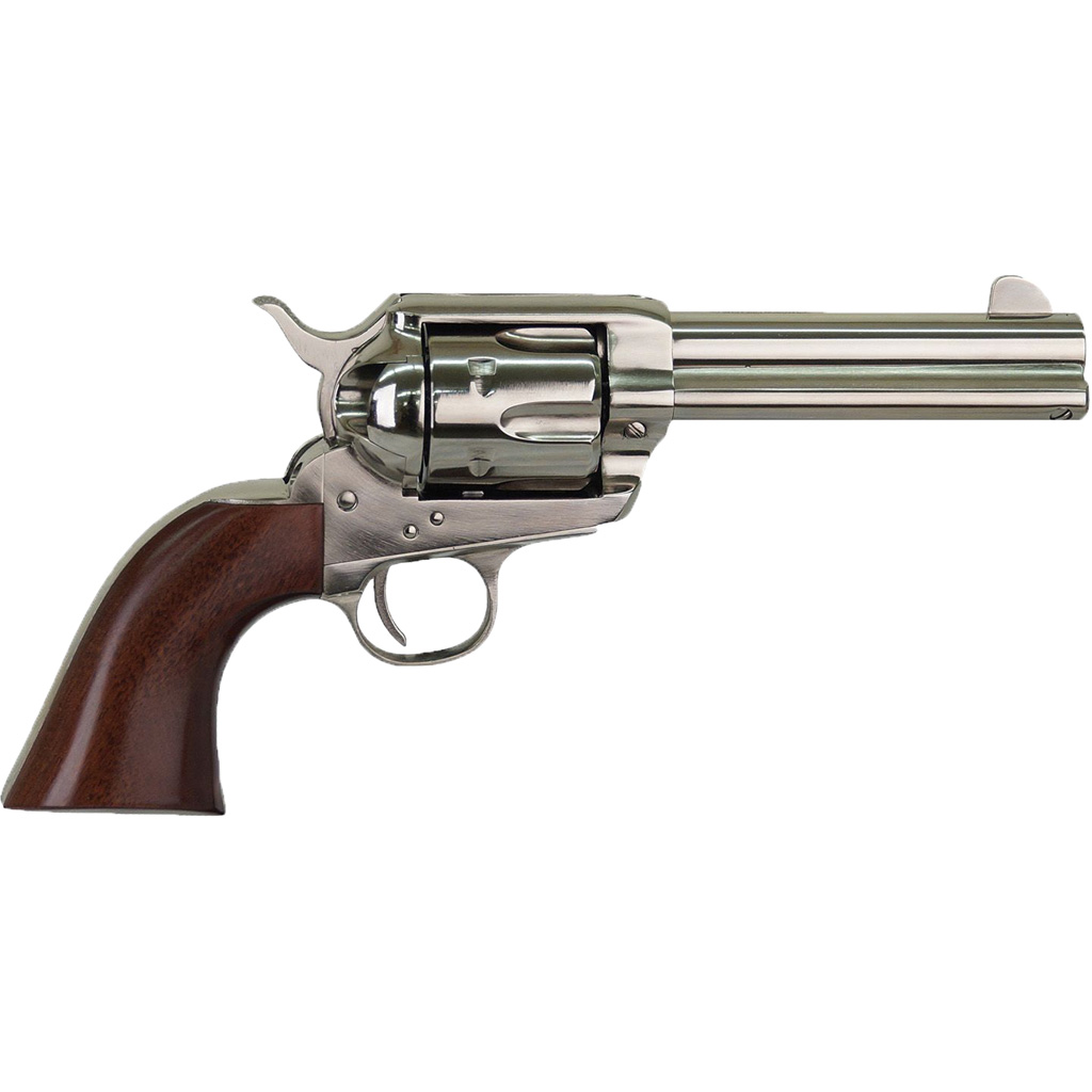 Cimarron Pistolero Revolver 357 Mag. 4.75 in Walnut Nickel 6 Shot