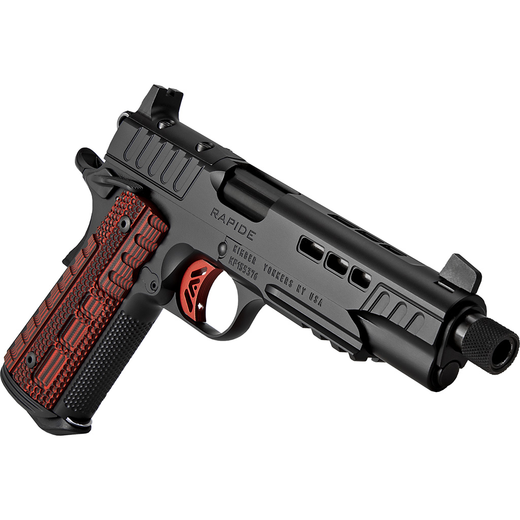 Kimber Rapide Heat Pistol 9mm 5 in. Black and Red 9 rd.