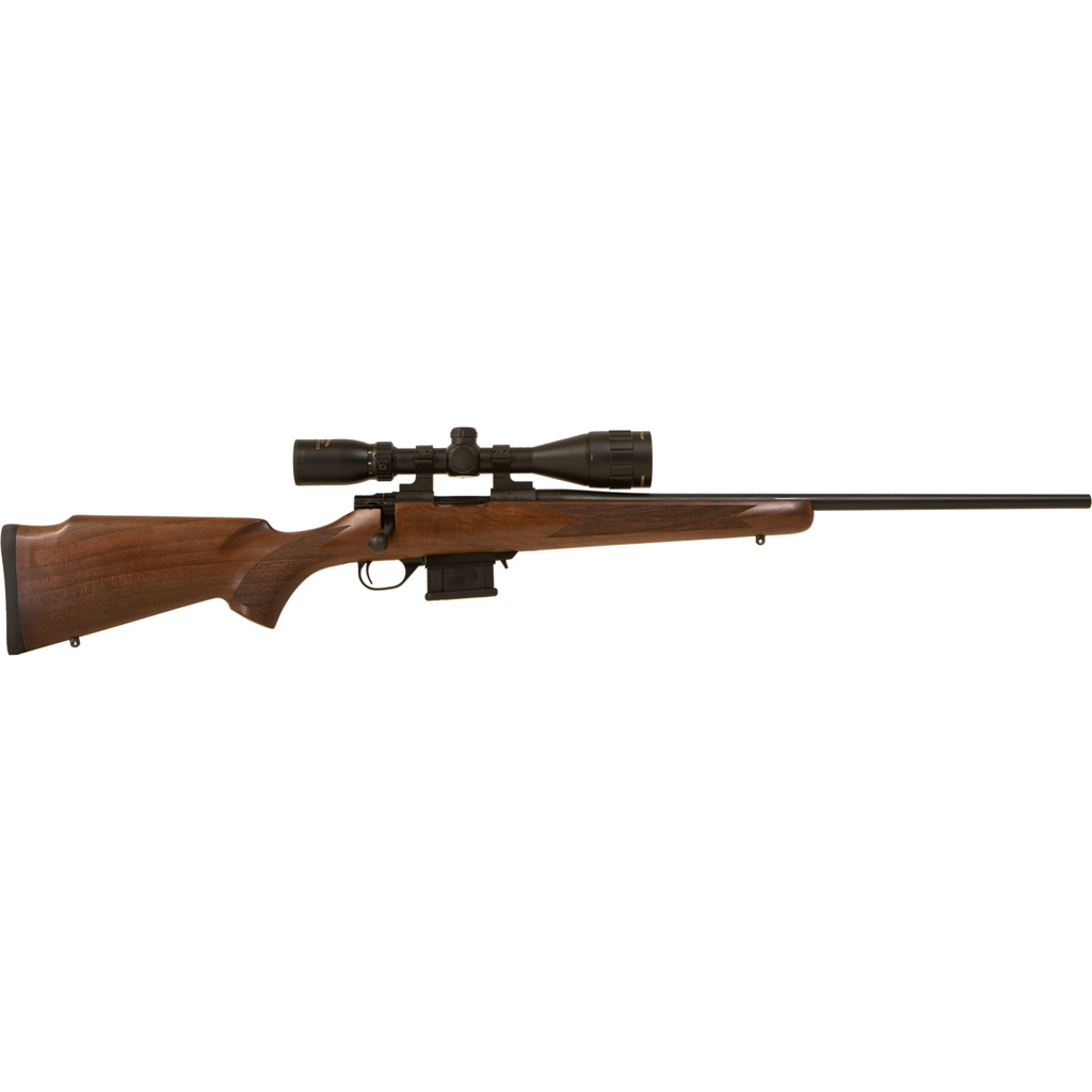 Howa M1100 Walnut Hunter GamePro Rifle 22 LR. 18 in. Walnut w/ Scope