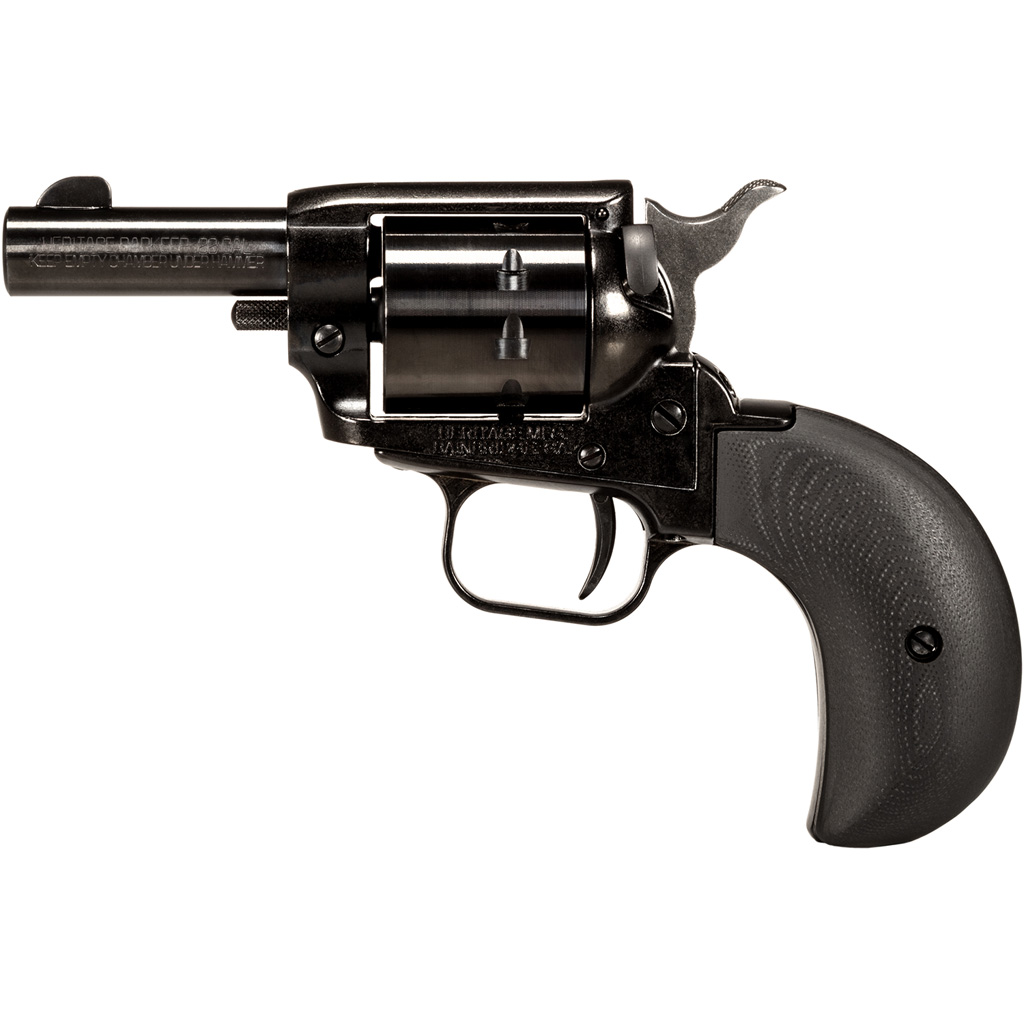 Heritage Barkeeper Revolver 22 WMR 2 in. G10 Black Bird Head Grip