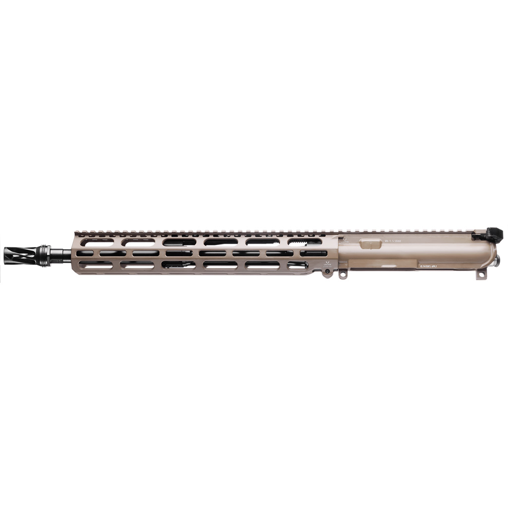 VKTR VK Complete Upper with Hux WRX Flash Hider 5.56 Magpul FDE 13.7 in. PW 12.5 in Handguard