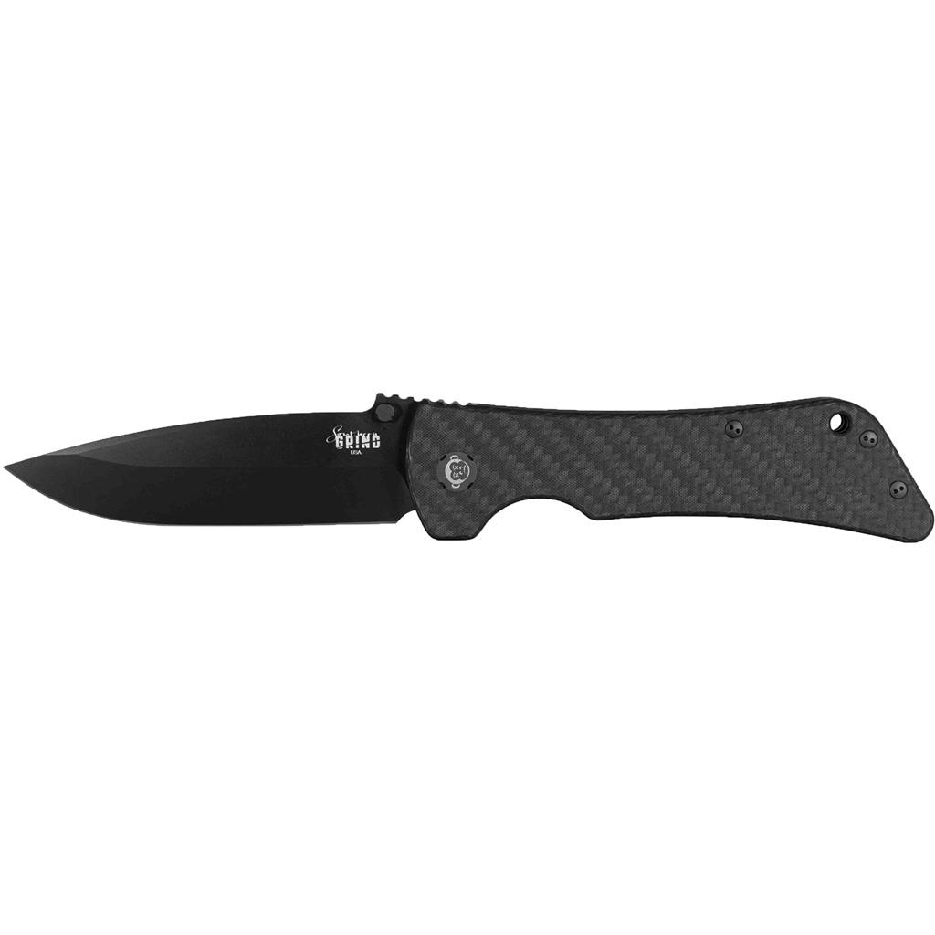 Southern Grind Bad Monkey Folding Knife 4in Emerson Drop Point Satin w ...