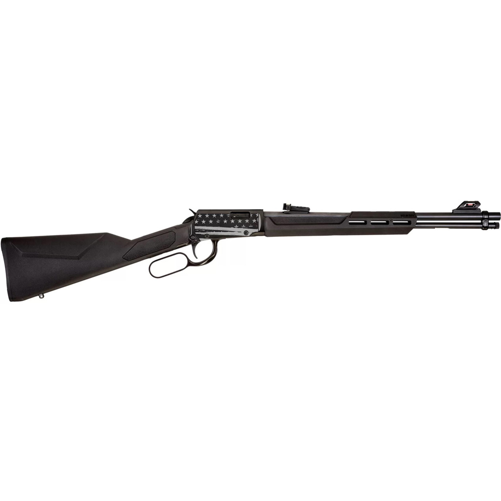 Rossi Rio Bravo Rifle 22 LR 18 in. Black Distressed Flag 15 rd.