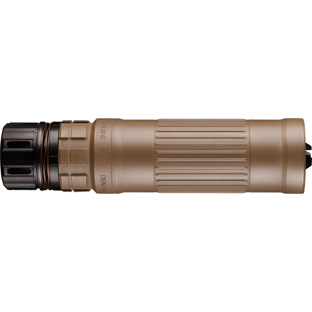 Dead Air Lazarus 6 Suppressor 6mm w/Keymo ADPT & DA115 1/2-28 KeyMicro FH FDE