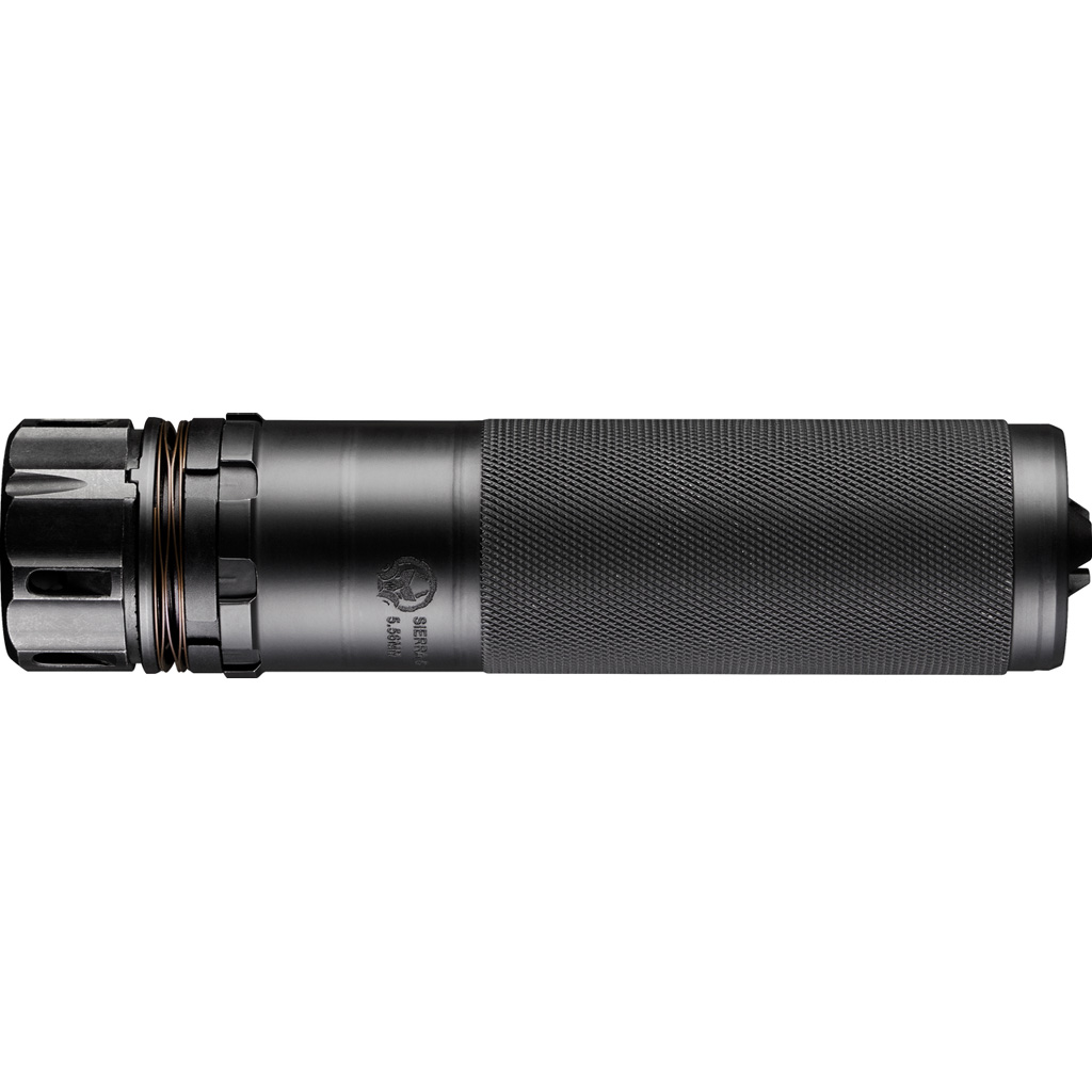 Dead Air Sierra 5 Suppressor 5.56mm w/KeyMo ADPT & 1/2-28 KeyMo FH Black