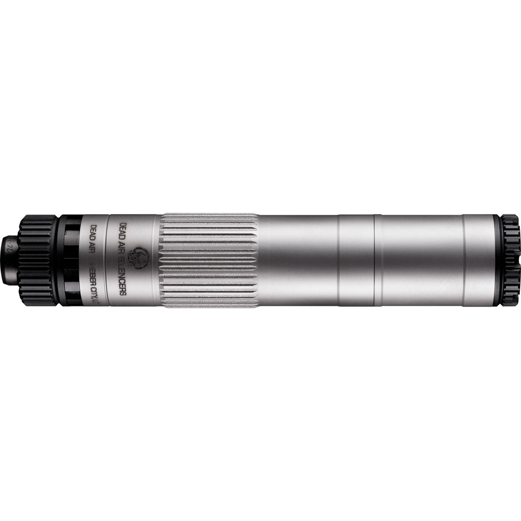 Dead Air Mojave 9 Suppressor 9mm w/ 1/2-28 Piston Silver