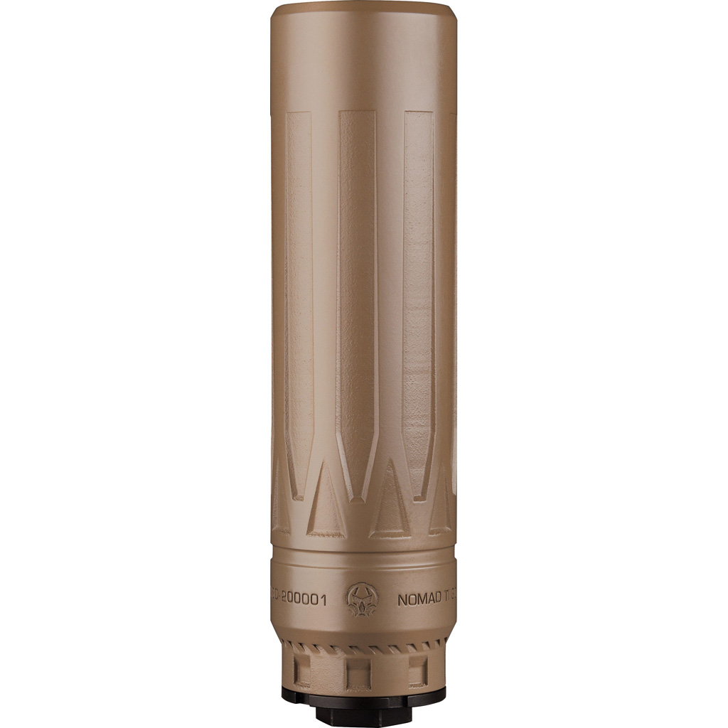 Dead Air Nomad TI XC Suppressor 7.62mm w/ Direct Thread 5/8-24 HUB Mount FDE