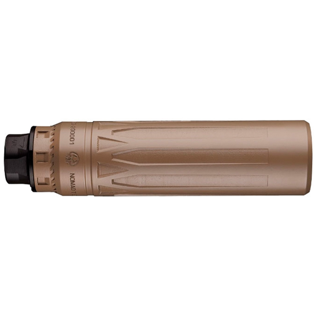 Dead Air Nomad TI XC Suppressor 7.62mm w/ Direct Thread 5/8-24 HUB Mount FDE