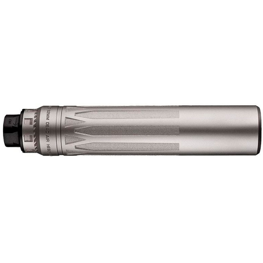 Dead Air Nomad LTI XC Suppressor 7.62mm w/Xeno ADPT & DA124 Omni Brake Silver