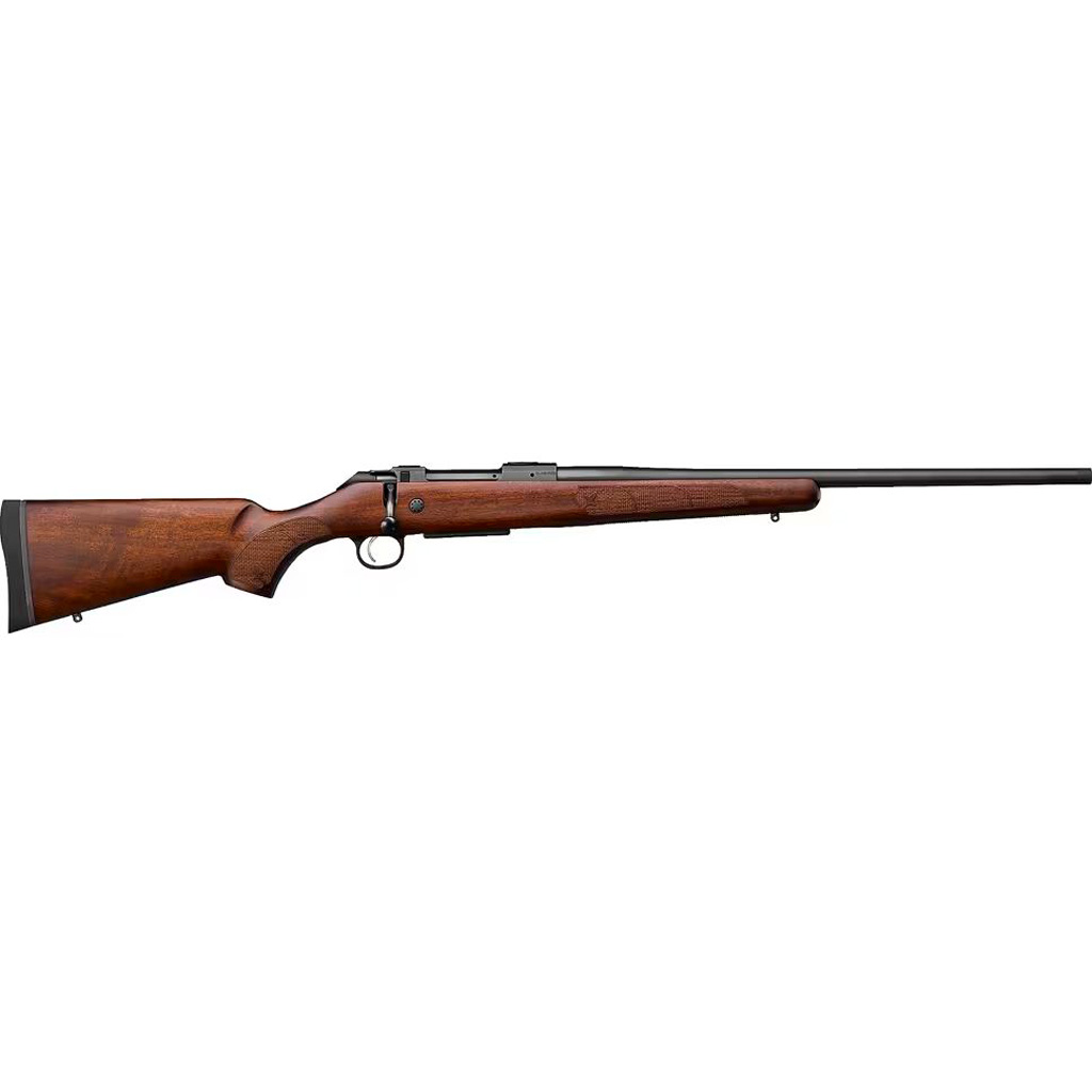 CZ 600 American Rifle 6.5 Creedmoor 24in BLK/Walnut Stk SR 9/16X24 5rd.