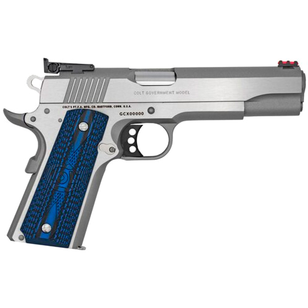 Colt 1911 Gold Cup Pistol 38 Super 5 in. Stainless 9 rd.