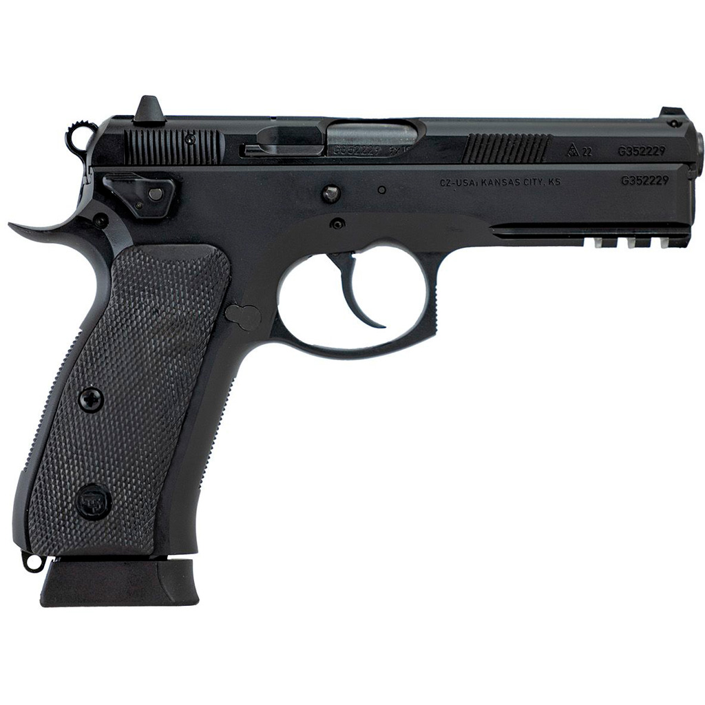 CZ 75 SP-01 Tactical Pistol 9mm 4.6 in. Black 19 rd.