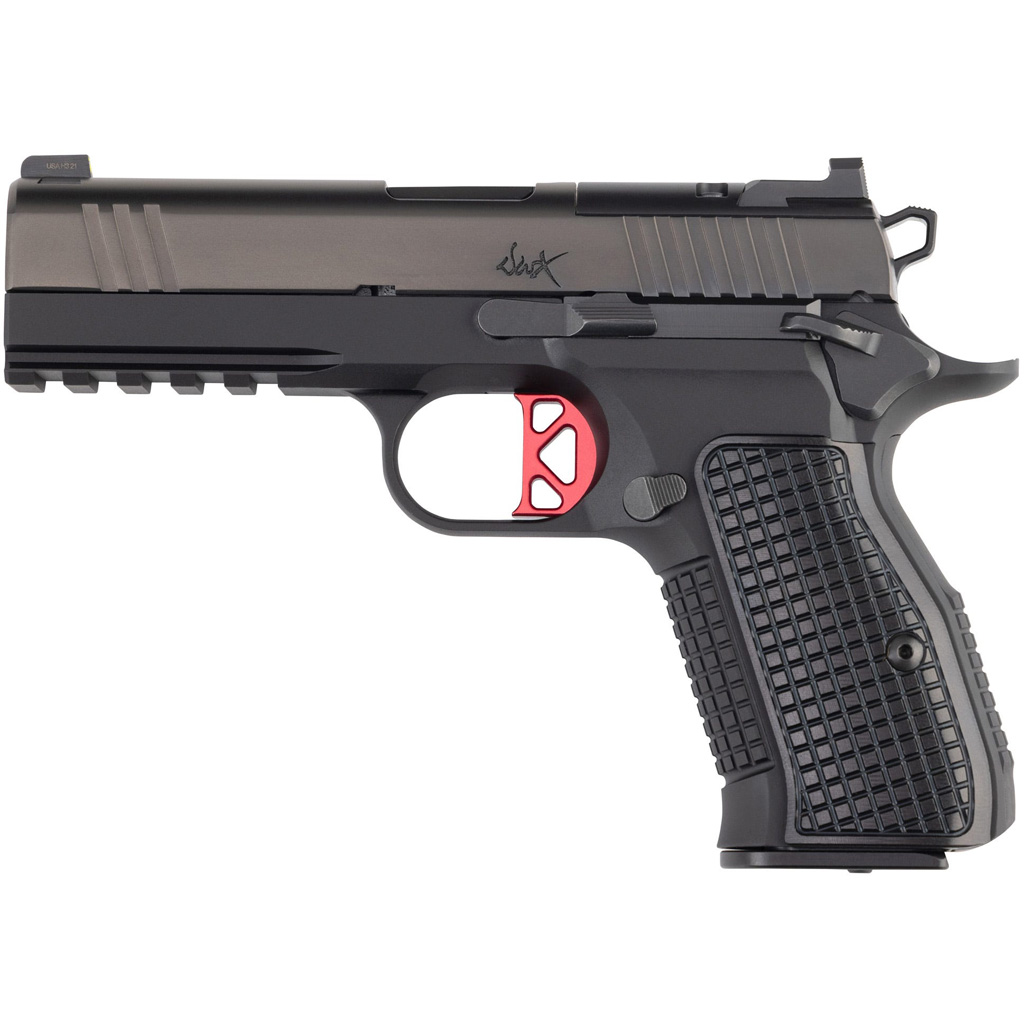 Dan Wesson DWX Compact Optic Ready Pistol 9mm 4 in. Black w/Rail 15+1 rd.