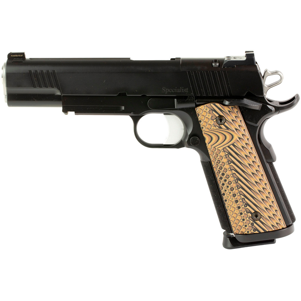 Dan Wesson Specialist Optic Ready Pistol 9mm 5 in. Black/VZ Operator II Grips 10+1 rd.