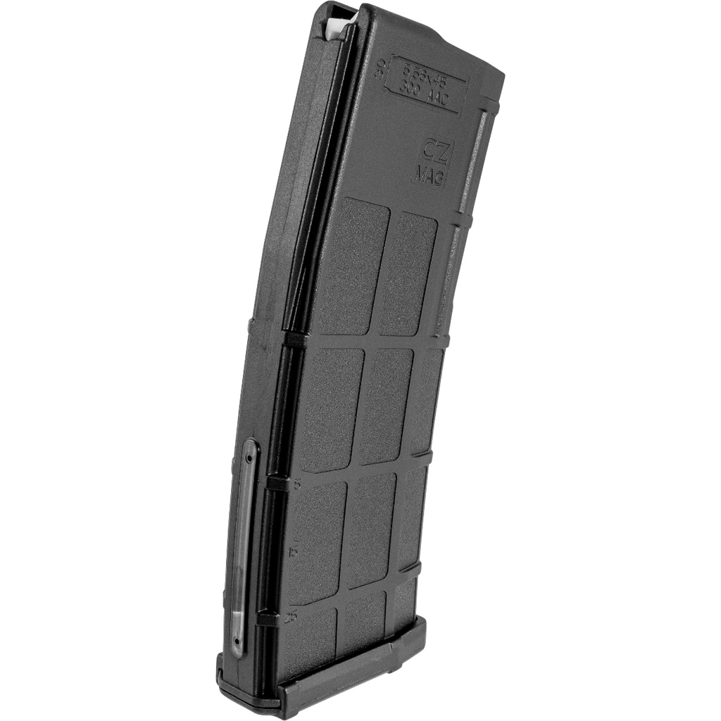 CZ Rifle Magazine 5.56 Nato 30 rd. Black w/window Fits Bren 2