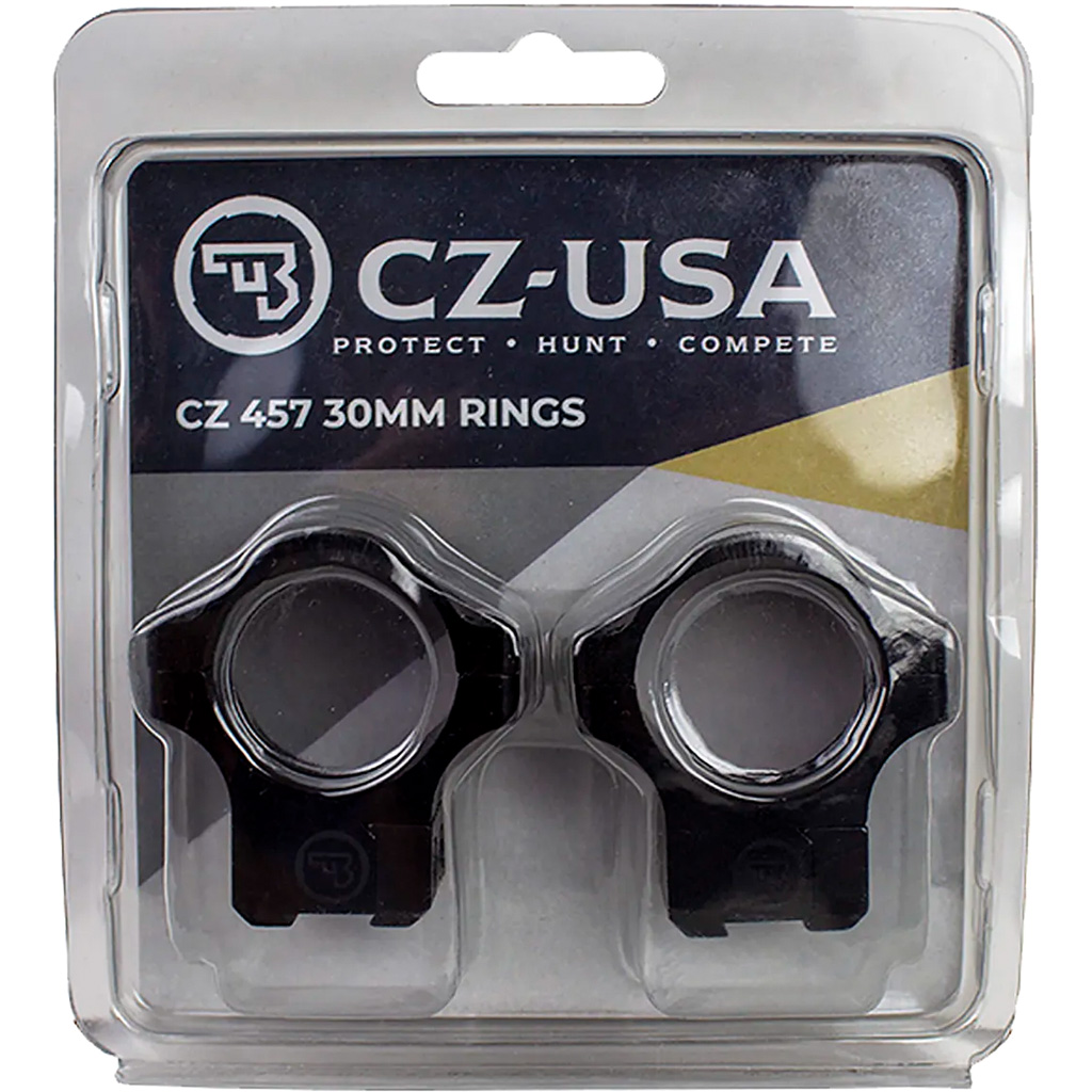 CZ 457/455 Scope Rings 30mm 11mm Dovetail, Height 0.575 in. Fits 457, 455