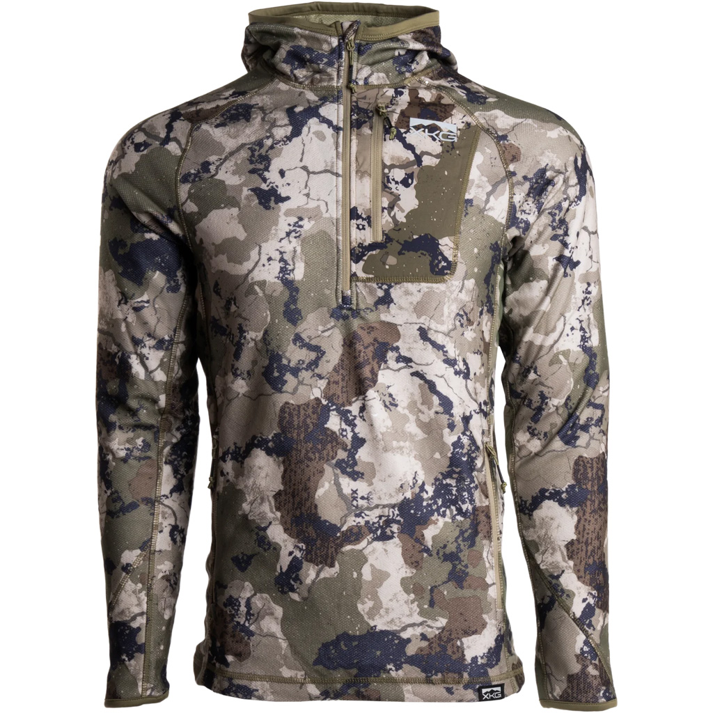 Kings XKG Elevation 1/4 Zip Tee XK7 Camo X-Large