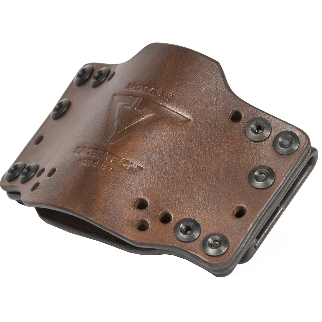 Limbsaver Cross-Tech Holster Dark Leather Clip On Compact