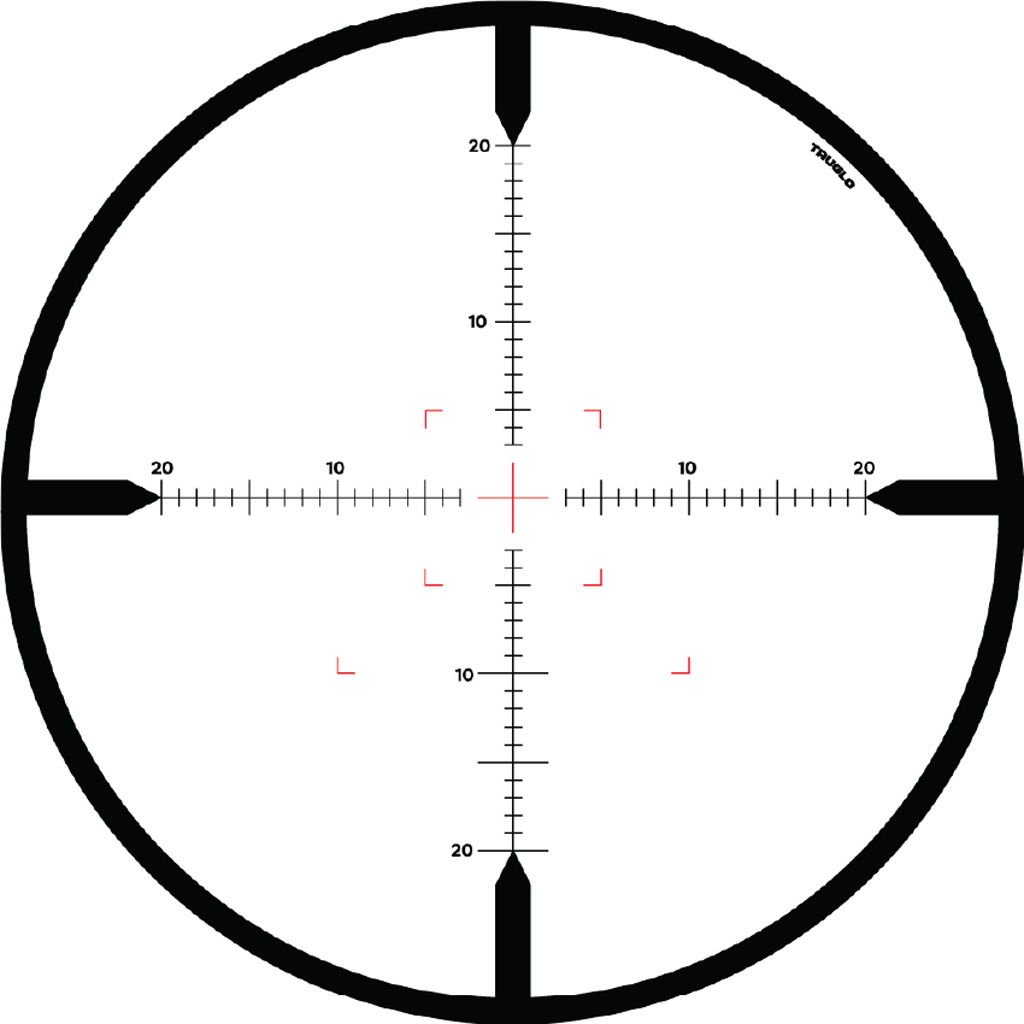 TruGlo Eminus Tactical Scope 30mm 3-9x42 IR ML