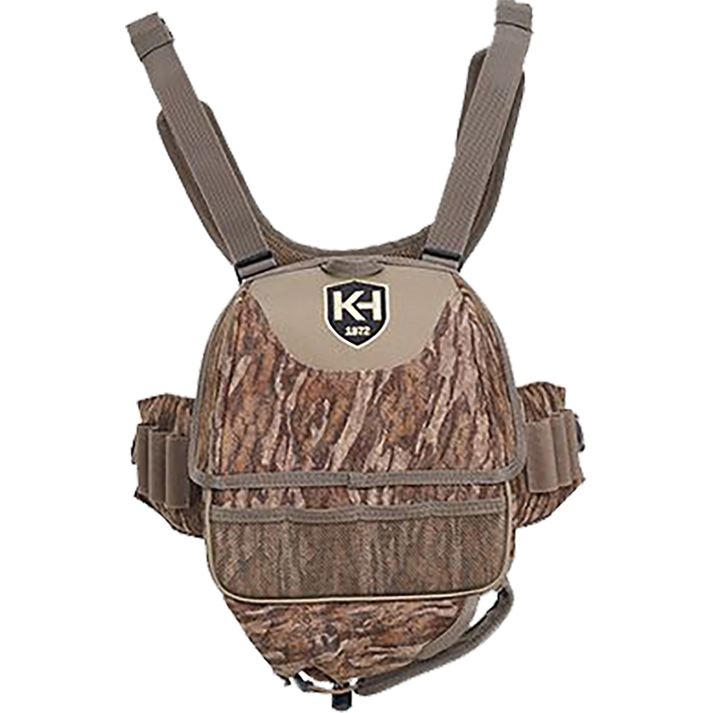 Knight and Hale Run N Gun 100 Turkey Vest Mossy Oak Bottomland