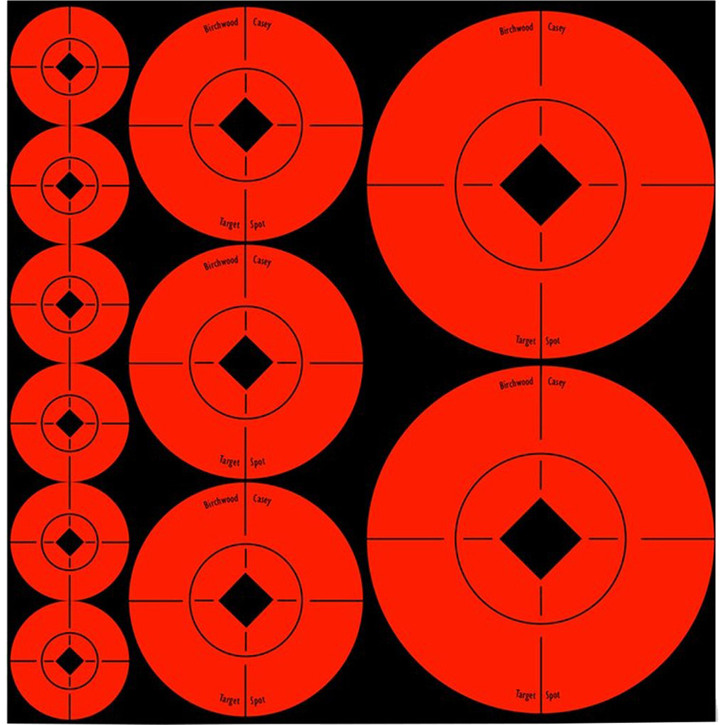 Birchwood Casey Target Spots Assortment 10 Sheet