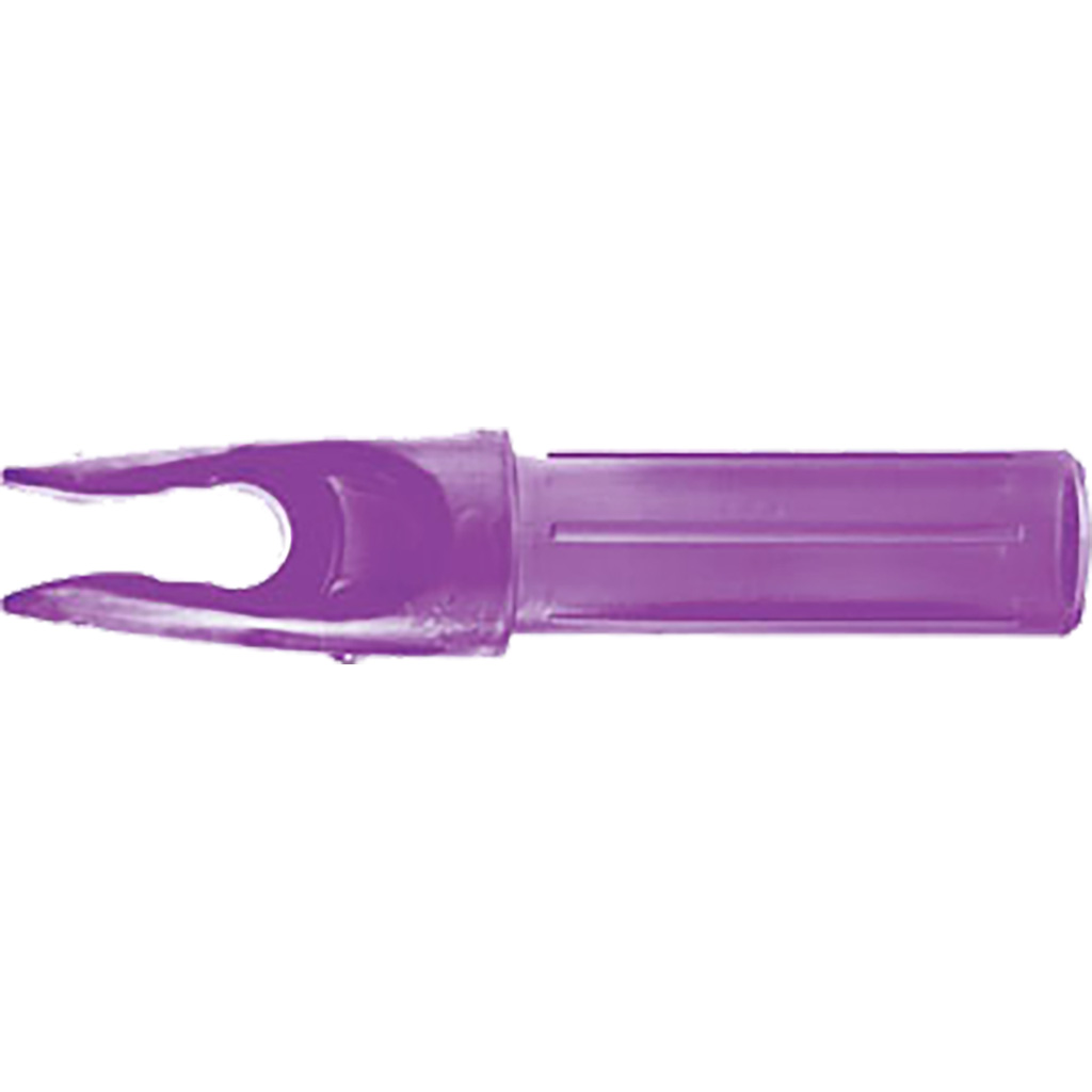 Black Eagle R Nock Flo. Purple 12 pk.