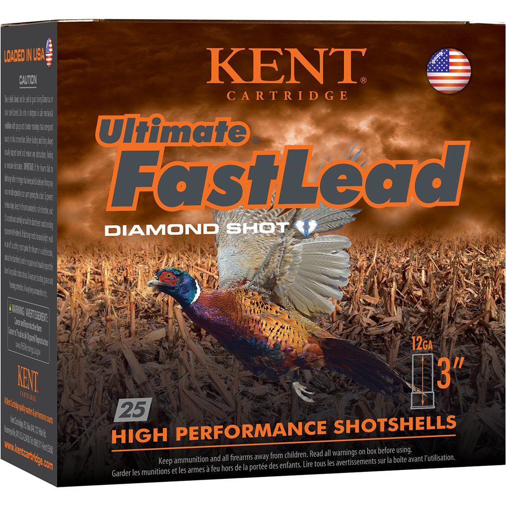 Kent Ultimate Fast Lead Upland Load 12 ga. 3 in. 1 3/4 oz. 6 Shot 25 rd.