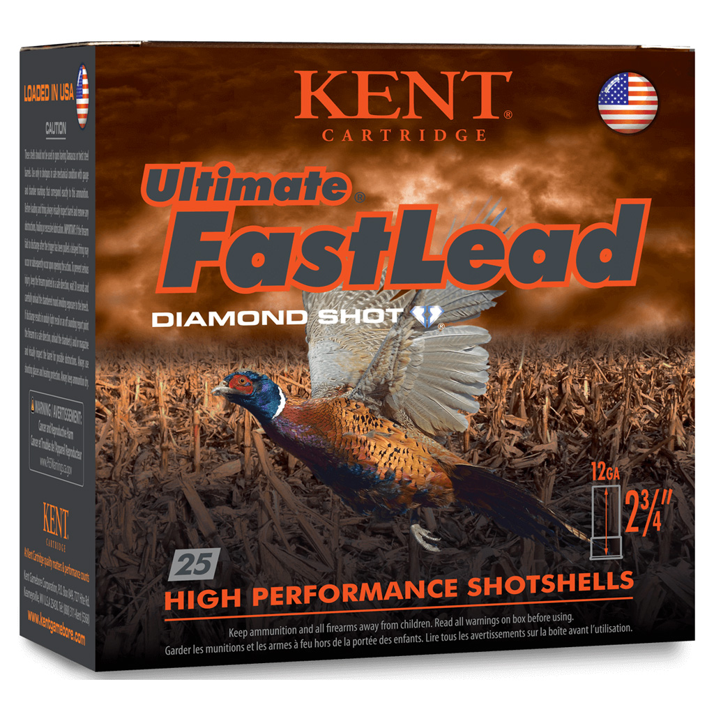 Kent Ultimate Fast Lead Upland Load 12 ga. 2.75 in. 1 1/4 oz. 7.5 Shot 25 rd.