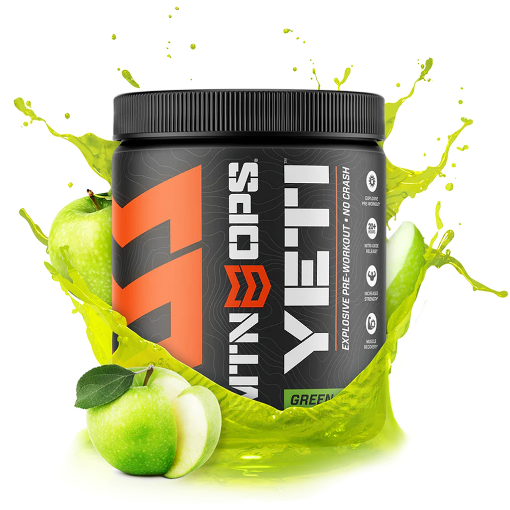 MTN Ops Yeti Preworkout Green Apple