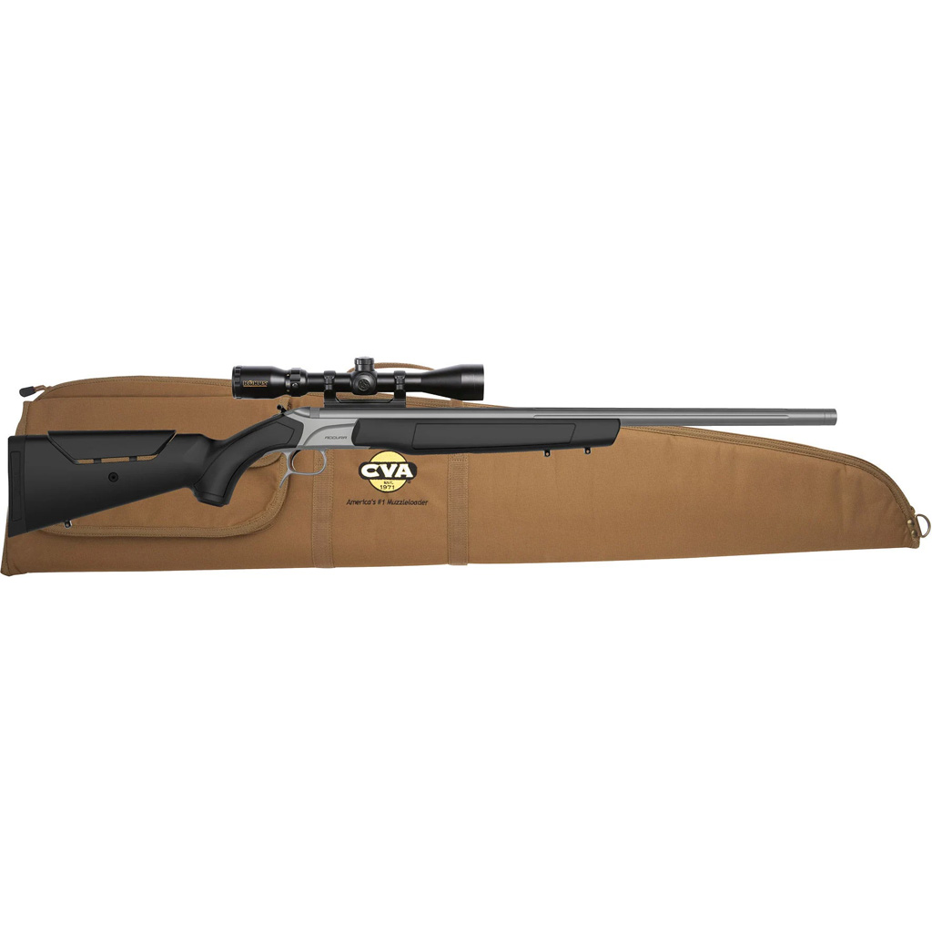 CVA Accura MR-X Muzzleloader Package .50 Cal 26 in. Black/Stainless w/ Scope