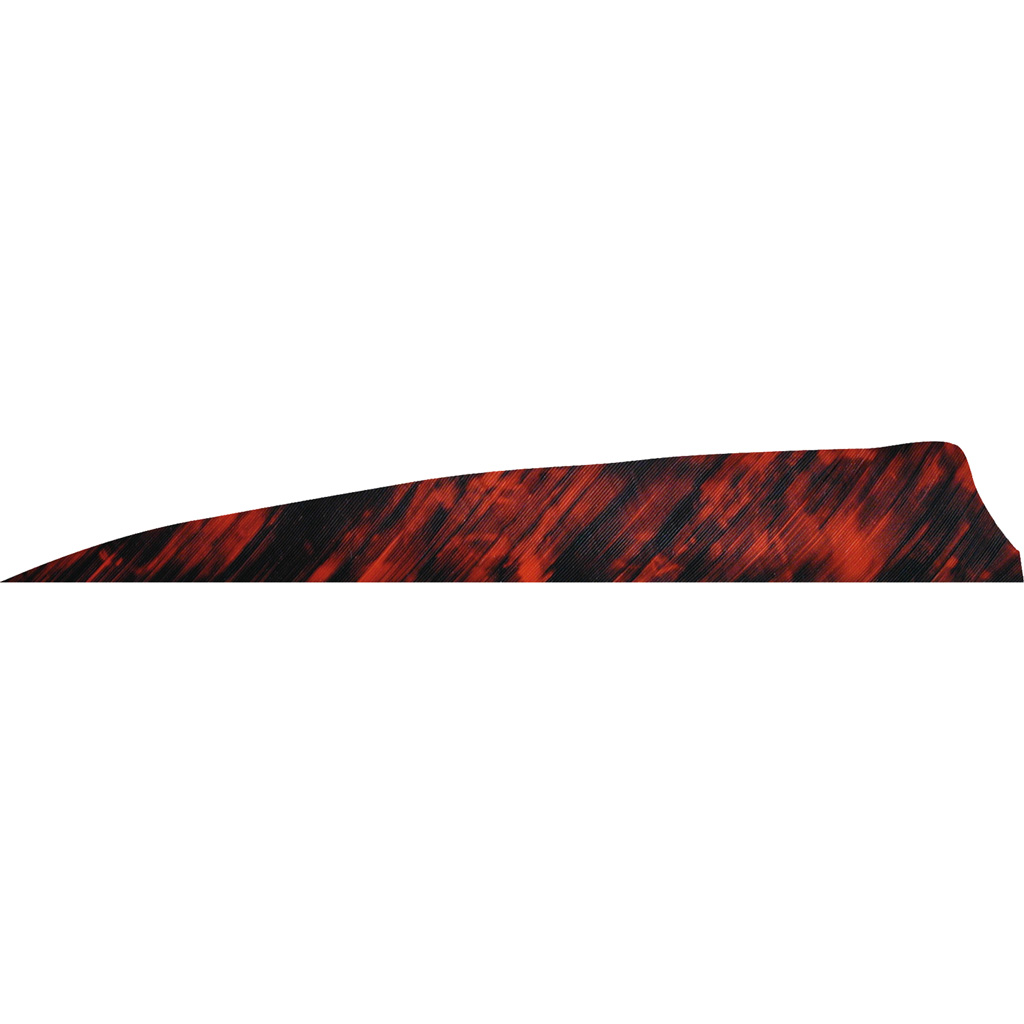 Gateway Shield Cut Feathers Tre Red 4 in. LW 50 pk.