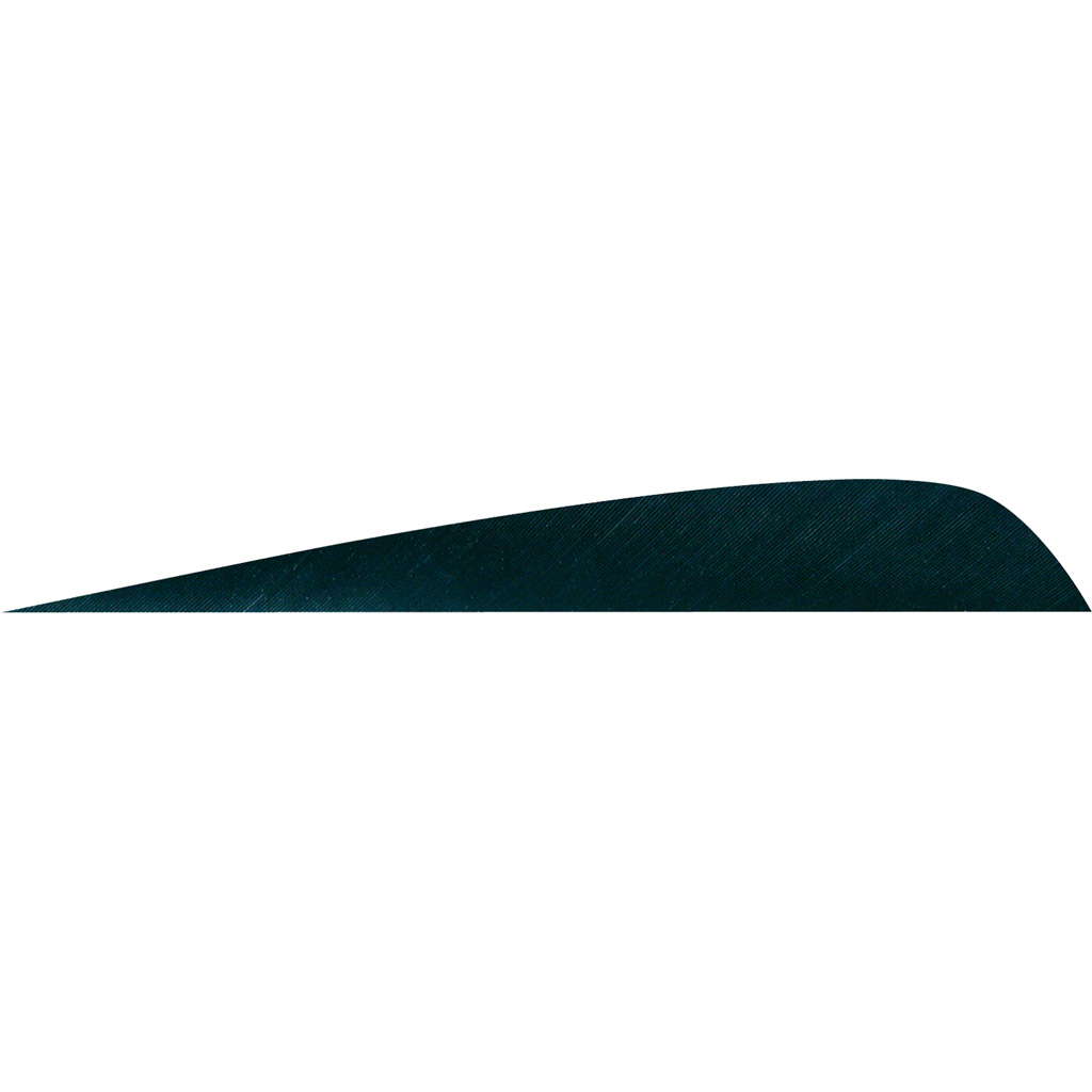 Gateway Parabolic Feathers Black 4 in. RW 50 pk.