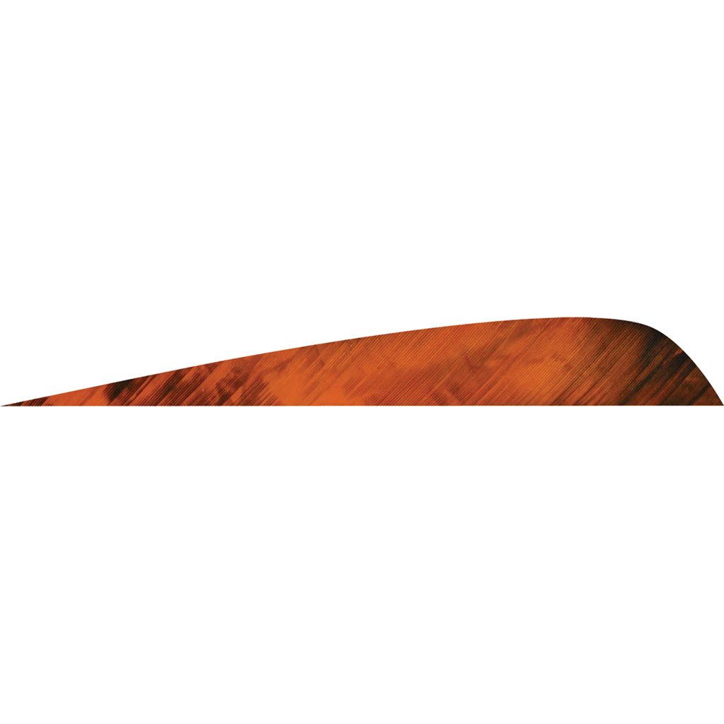 Gateway Parabolic Feathers Tre Orange 4 in. RW 50 pk.