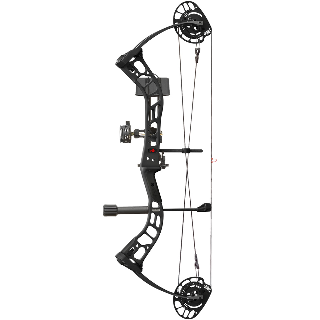 PSE Brute ATK Bow Package Black 23-30.5 in. 60lb RH